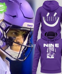 Limited Edition J.J. McCarthy: Nine Purple Hoodie