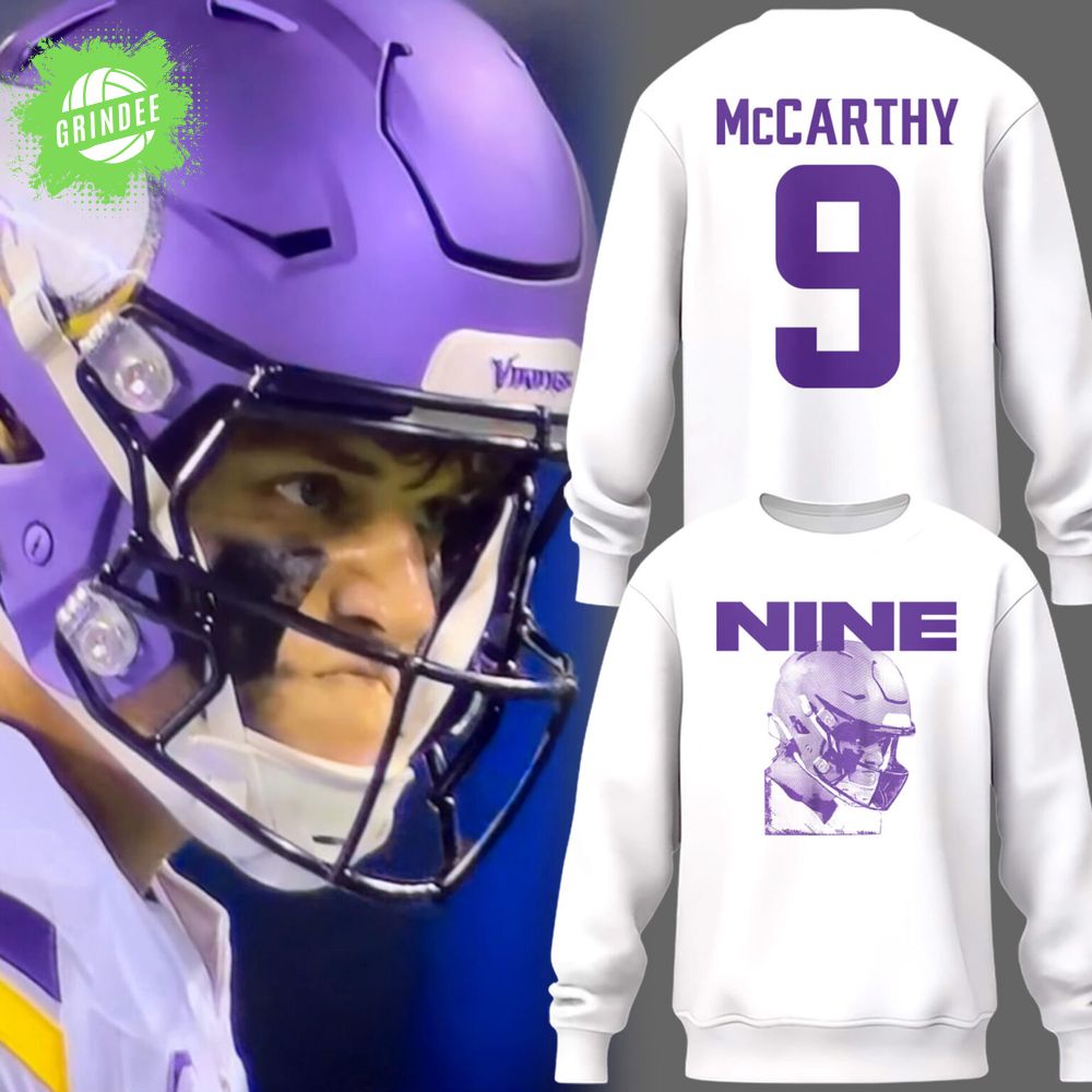 Limited Edition J.J. McCarthy: Nine Sweatshirt Limited Edition J.J. McCarthy: Nine Sweatshirt