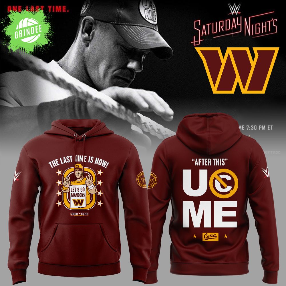 Limited Edition John Cena Last Time Hoodie Limited Edition John Cena Last Time Hoodie
