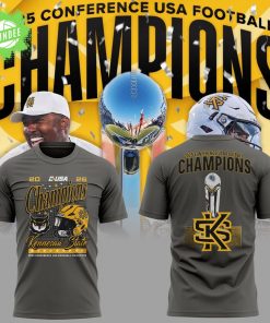 Limited Edition K.State 2025 CUSA Football Champs Shirt