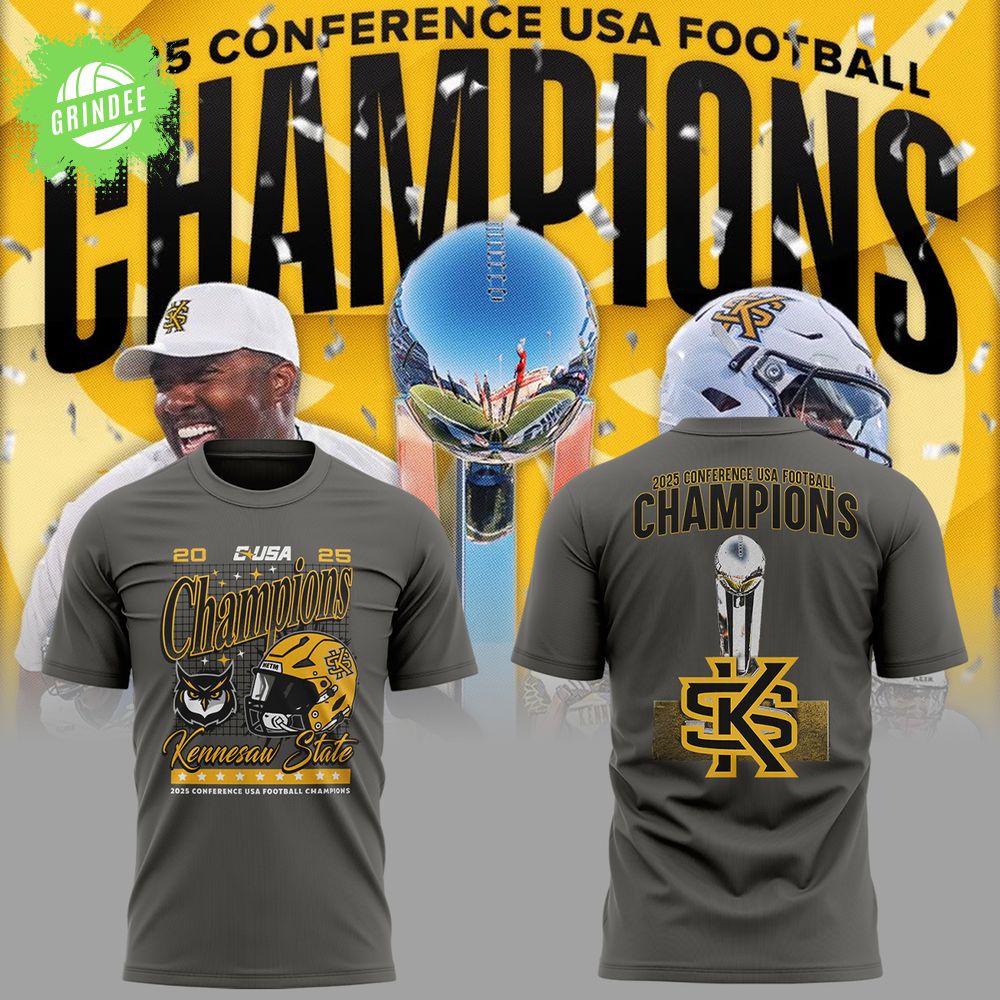 Limited Edition K.State 2025 CUSA Football Champs Shirt Limited Edition K.State 2025 CUSA Football Champs Shirt