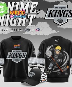 Limited Edition Los Angeles Kings ” Anime Night ” Naruto Shippuden Sweatshirt 2025