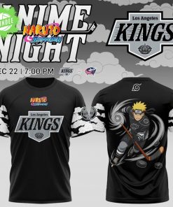 Limited Edition Los Angeles Kings ” Anime Night ” Naruto Shippuden T-shirt