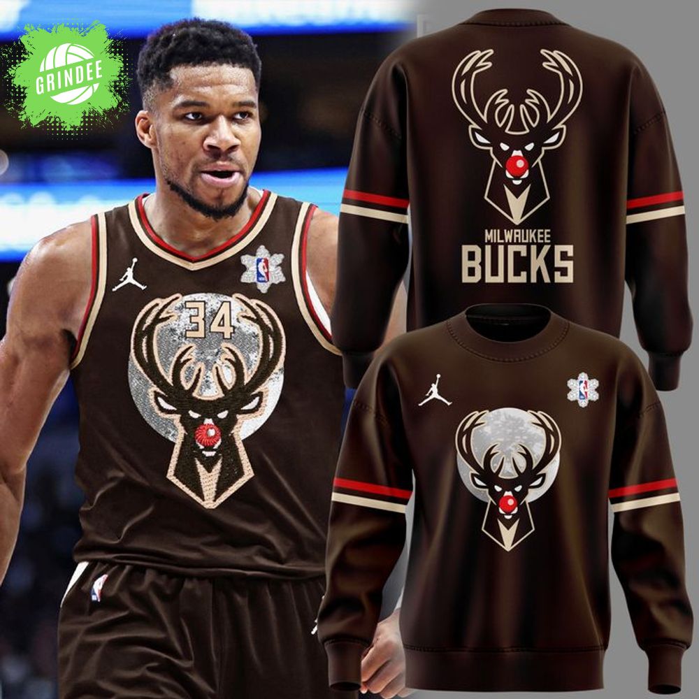 Limited Edition Milwaukee Bucks Christmas Night Sweat 2025 Limited Edition Milwaukee Bucks Christmas Night Sweat 2025