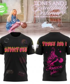 Limited Edition S.S Rabbitohs Tones and I “Beautifully Ordinary” Tour Signature Shirt