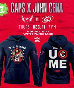 Limited Edition Washington Capitals x John Cena Hoodie(Navy)