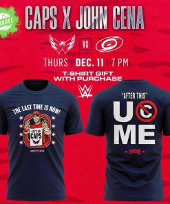 Limited Edition Washington Capitals x John Cena T-shirt(Navy)