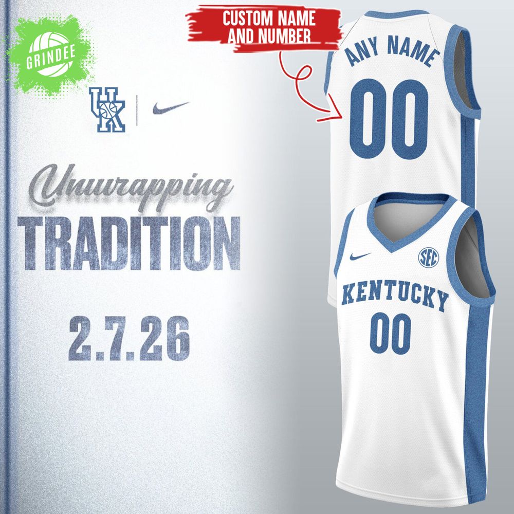 Limited Editon Unwrapping Tradition Custom Jersey Limited Editon Unwrapping Tradition Custom Jersey