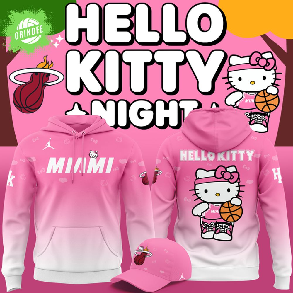 Limited edition Hoodie Miami Heat x Hello Kitty for fans! Limited edition Hoodie Miami Heat x Hello Kitty for fans!