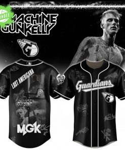Limited edition mgk x Cleveland Guardians Jerseys