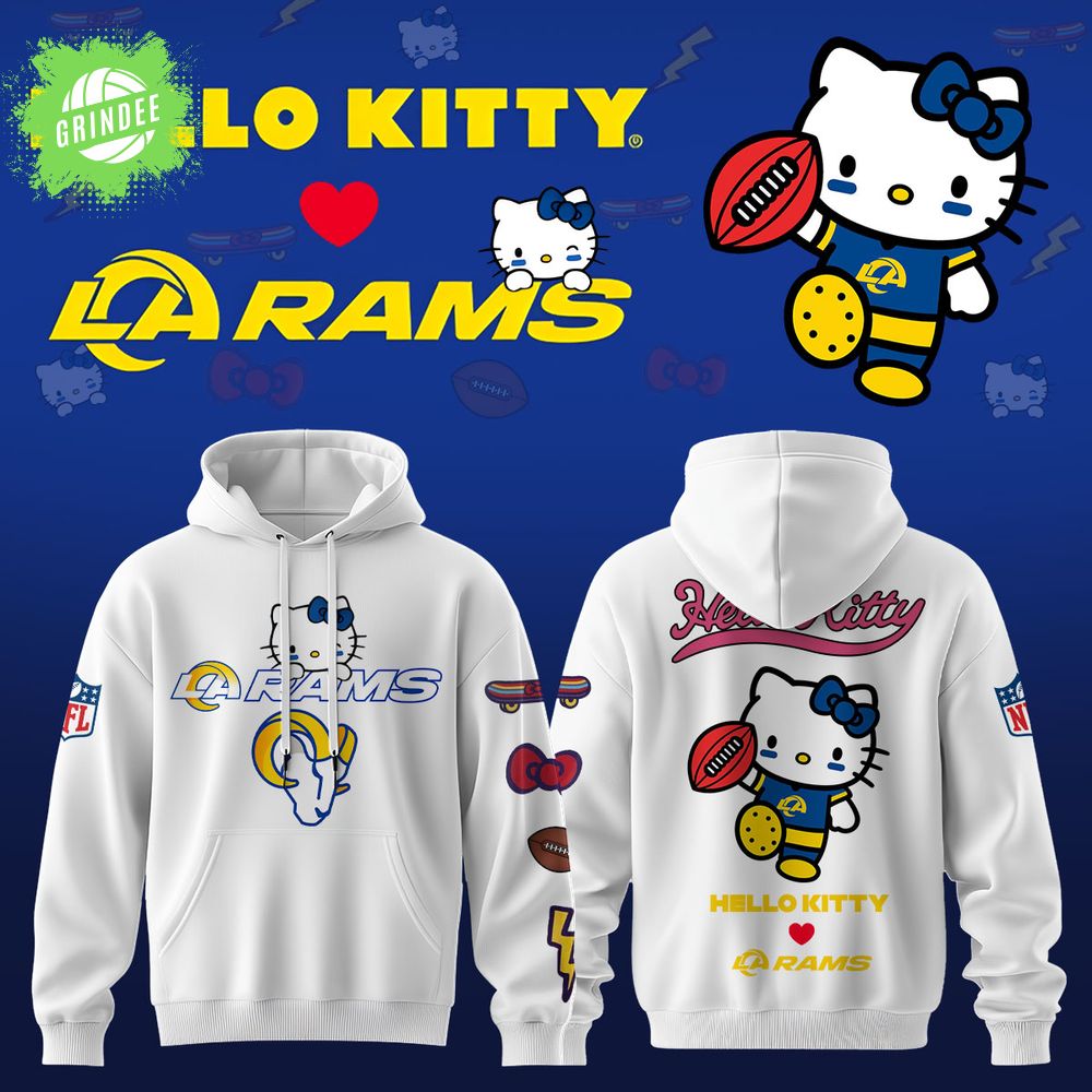 Los Angeles Rams x Hello Kitty Limited Hoodie Los Angeles Rams x Hello Kitty Limited Hoodie