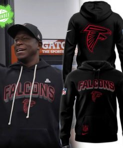 Men’s Atlanta Falcons Nike Black Sideline Coach Hoodie