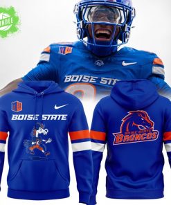 Men’s Blue Nike Boise State Football Hoodie