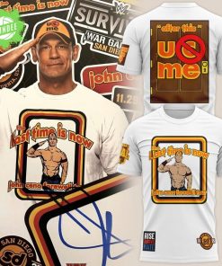 Men’s White John Cena Farewell Tour 2025 San Diego T-Shirt