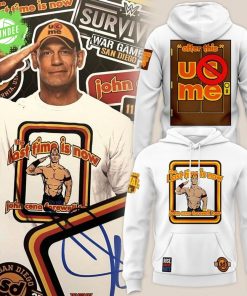 Men’s White John Cena Farewell Tour 2025 San Diego hoodie