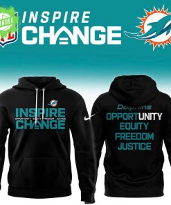 Miami Dolphins 2025 Inspire Change Hoodie