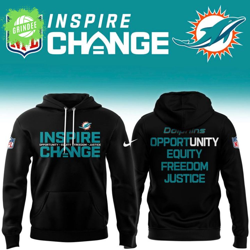 Miami Dolphins 2025 Inspire Change Hoodie Miami Dolphins 2025 Inspire Change Hoodie