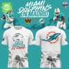 Miami Dolphins 2025 NFL Madrid game T-shirt – Black Miami Dolphins 2025 NFL Madrid game T-shirt – Black