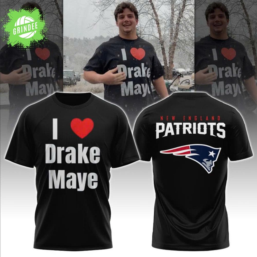 NE Patriots x Drake Maye Limited Edition T-Shirt NE Patriots x Drake Maye Limited Edition T-Shirt