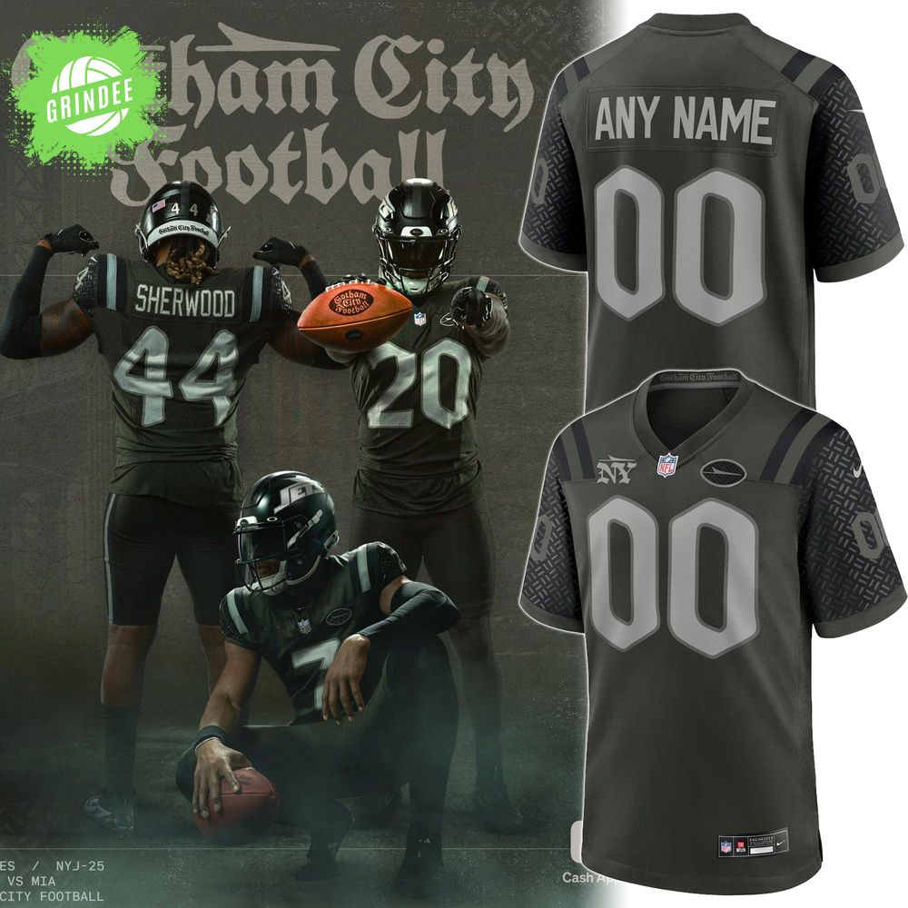 NJY x Gotham City Football Limited Jersey Edition 2025 NJY x Gotham City Football Limited Jersey Edition 2025