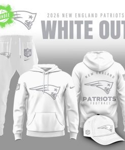 New England Patriots 2026 White Out Limited Edition Shirt