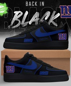 New York Giants – 2025 Back In Black Limited Edition AF1