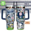 Philadelphia Phillies x Peanuts Custom Stanley Quencher 40oz Stainless Steel Tumbler With Handle Philadelphia Phillies x Peanuts Custom Stanley Quencher 40oz Stainless Steel Tumbler With Handle