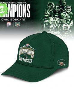Ohio Bobcats 2025 Scooter’s Coffee Frisco Bowl Champions T-shirt