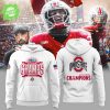 Ohio State Buckeyes Red Hoodie- We Are Champions 2025 Ohio State Buckeyes Red Hoodie- We Are Champions 2025