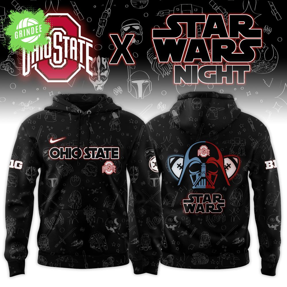 Ohio State Buckeyes x Star Wars Limited Hoodie Ohio State Buckeyes x Star Wars Limited Hoodie