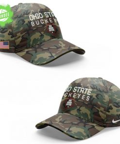 Ohio State Football Military Appreciation Camo Hoodie 2025