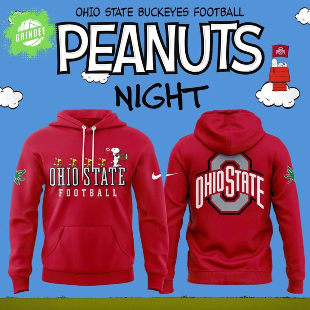 Ohio State Football x Peanuts Night 2025 Hoodie Ohio State Football x Peanuts Night 2025 Hoodie