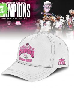Old Dominion Monarchs 2025 Cure Bowl Champions T-shirt