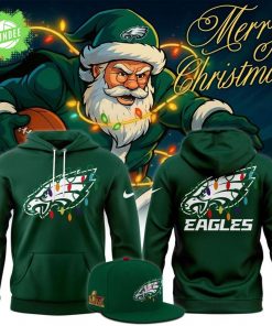 Philadelphia Eagles 2025 Merry Christmas New Hoodie