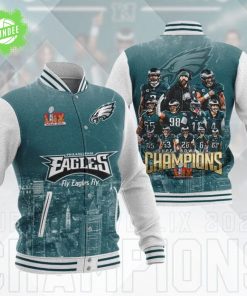 Philadelphia Eagles Baseball Jacket