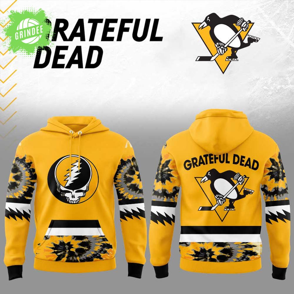 Pittsburgh Penguins Grateful Dead 2025 Hoodie Pittsburgh Penguins Grateful Dead 2025 Hoodie