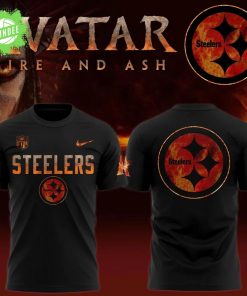 Pittsburgh Steelers Avatar Special Edition Flame T-shirt