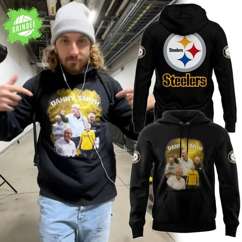 Pittsburgh Steelers x Danny Smith 2025 New Hoodie Pittsburgh Steelers x Danny Smith 2025 New Hoodie