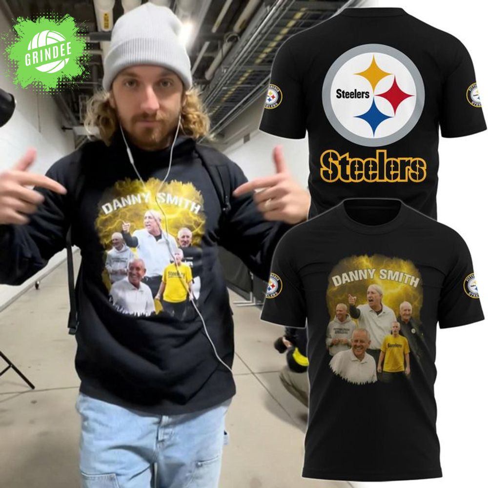 Pittsburgh Steelers x Danny Smith 2025 New T-shirt Pittsburgh Steelers x Danny Smith 2025 New T-shirt