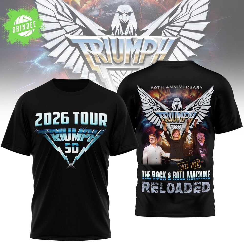 Premium TRMP 50th Anniversary Tour 3D Shirt Premium TRMP 50th Anniversary Tour 3D Shirt