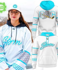 Quad City Storm Winter Classic Whiteout Hoodie