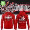 Black Georgia Bulldogs 2025 SEC Football Champions Locker Room Hoodie Black Georgia Bulldogs 2025 SEC Football Champions Locker Room Hoodie