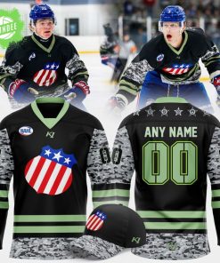 Rochester Jr. Americans 2025 Military Appreciation Jerseys