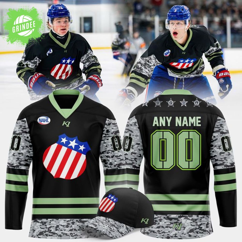 Rochester Jr. Americans 2025 Military Appreciation Jerseys Rochester Jr. Americans 2025 Military Appreciation Jerseys