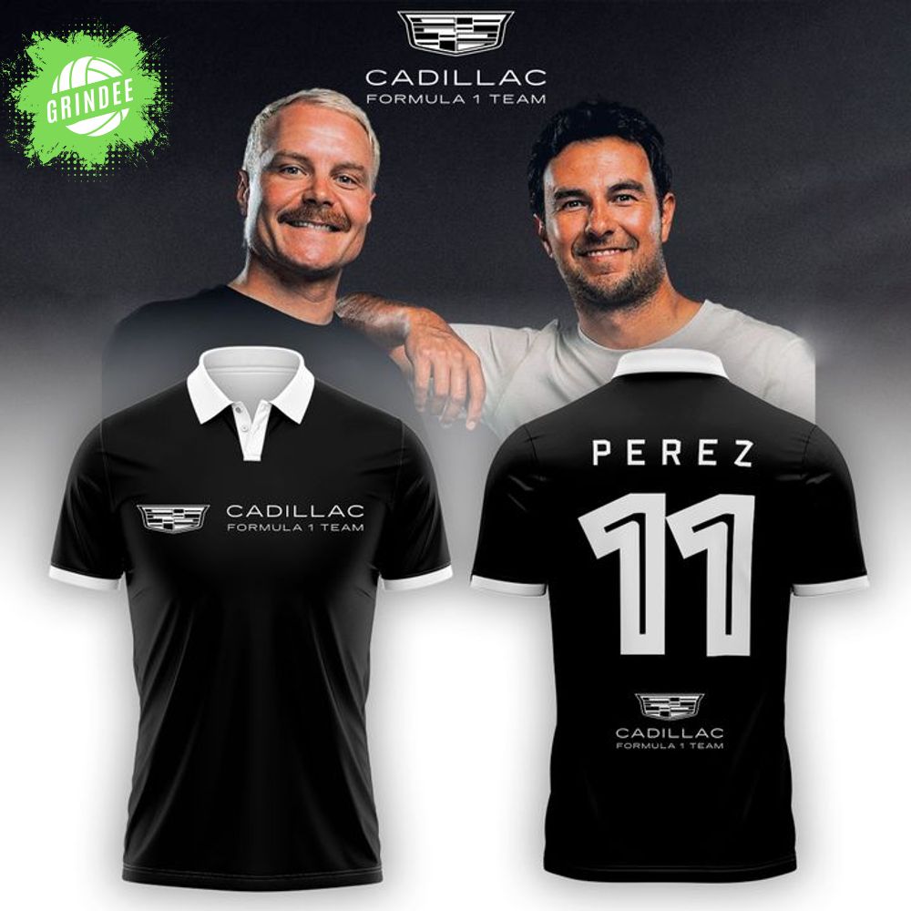 SERGIO PEREZ CADILLAC POLO (Black) SERGIO PEREZ CADILLAC POLO (Black)