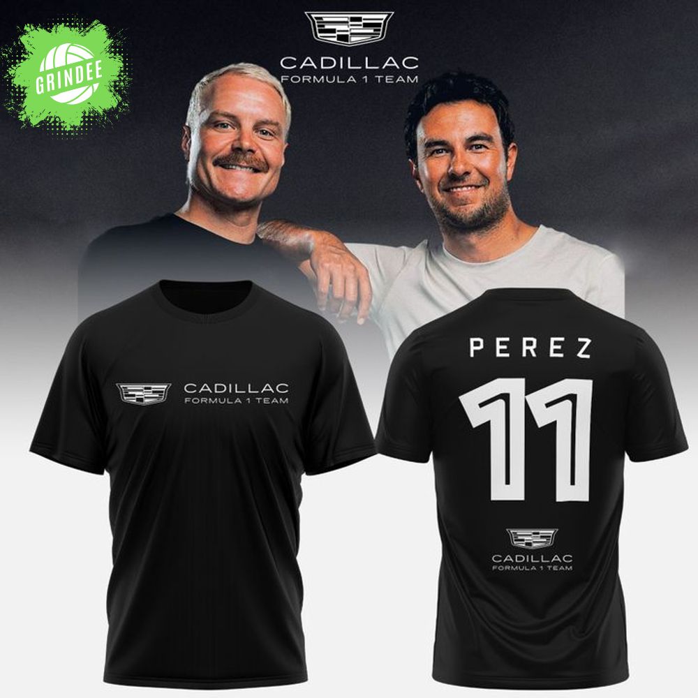 SERGIO PEREZ CADILLAC T-SHIRT (Black) SERGIO PEREZ CADILLAC T-SHIRT (Black)
