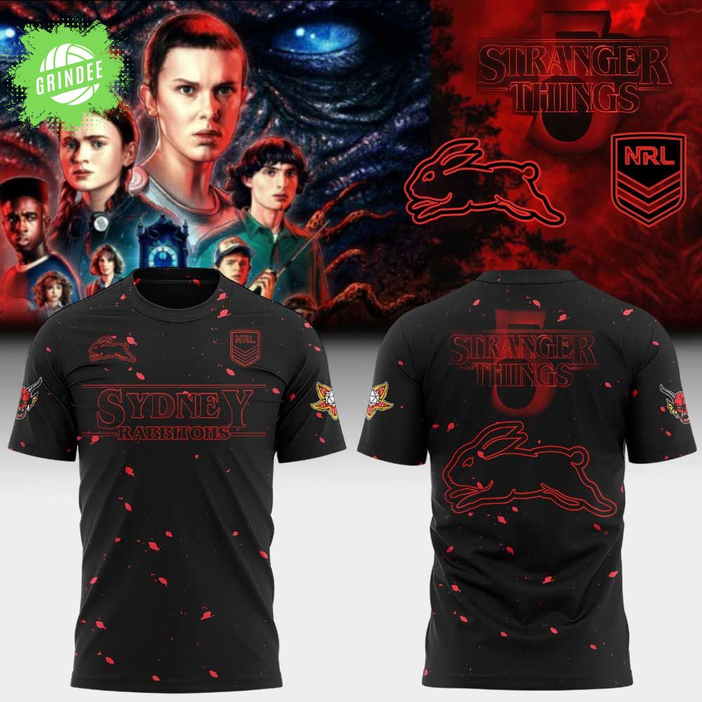 S.S Rabbitohs Stranger Things 5 Combo Shirt S.S Rabbitohs Stranger Things 5 Combo Shirt