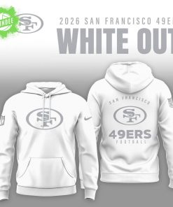 San Francisco 49ers 2026 White Out Limited Edition Shirt