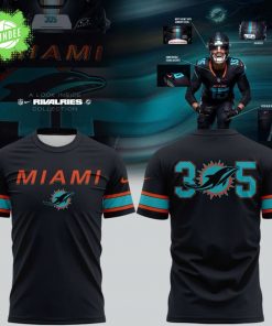 Special Edition New Miami Dolphins 305 The Rivalries Uniforms Tshirt