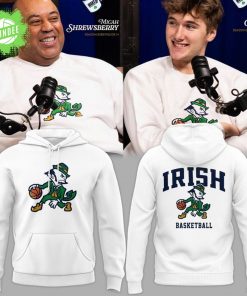 Special Notre Dame Basketball Leprechaun Hoodie.